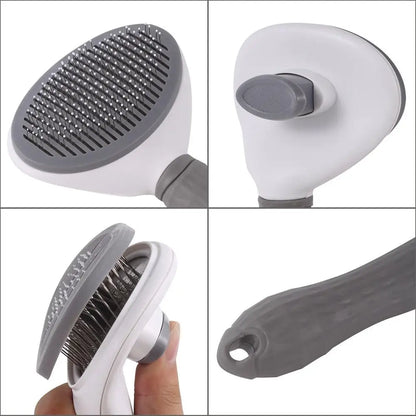 Pet Dog Hair Brush Cat Comb Grooming And Care Cat Brush Stainless Steel Comb For Long Hair Dogs Cleaning Pets Dogs Accessories